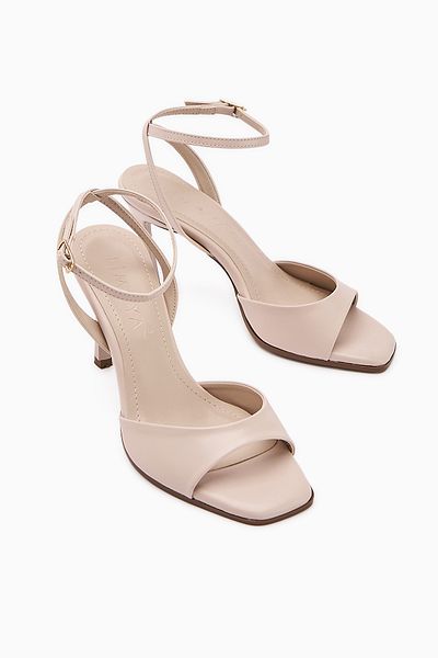 Limoya Nova Ten Ankle Buckle Thin Heeled Women's Shoes