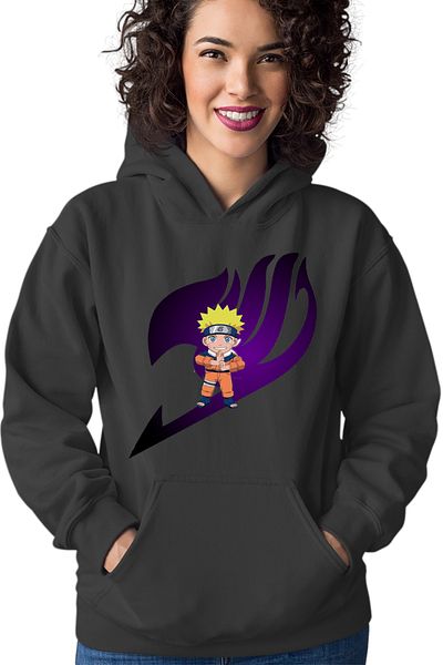 OEM Hanorac dama Fairy Tail Logo Emblem Naruto Chibi