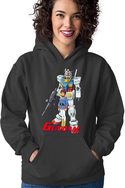 OEM Women's hoodie Gundam Amuro Ray Robot Weapon
