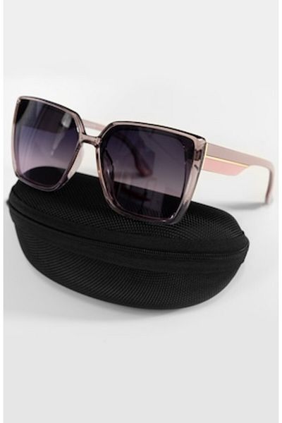 PARUNIV Women's Polarized Sunglasses, UV400, PinkGold, Pink/Gold