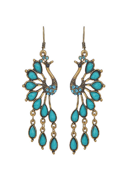 çelik takı design أقراط ملونة بتصميم متدلي من الفولاذ غير القابل للانزلاق 4