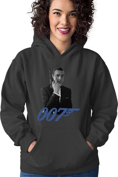 OEM Hanorac dama James Bond 007 Logo Vintage Old Movie Alpha