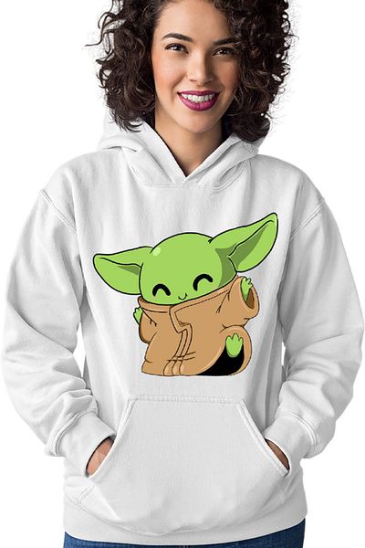 OEM Hanorac dama Baby Yoda Dance Happy Fun