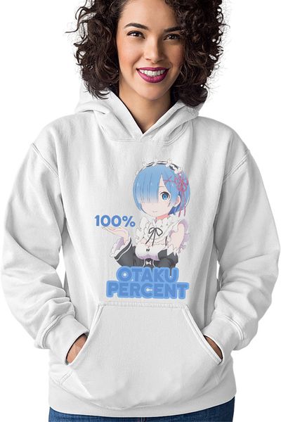 OEM Hanorac dama Re Zero REM Otaku Percentage Maiden Kawaii Technics