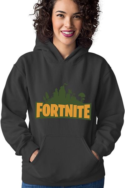 OEM Hanorac dama Fortnite Logo Battle Royale Weapons Characters Loot