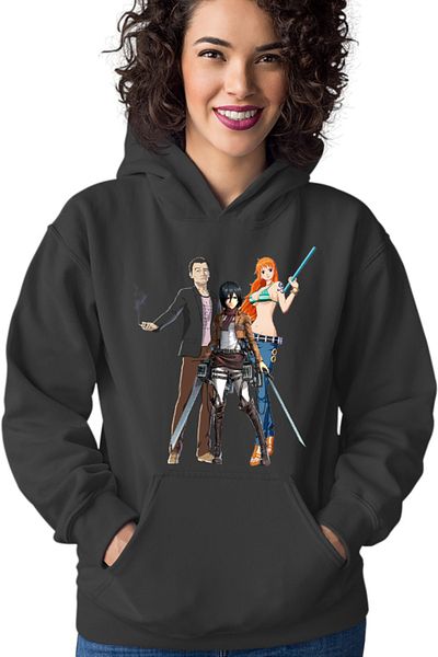 OEM Hanorac dama Ajin Ogura Ikuya AOT Mikasa One Piece