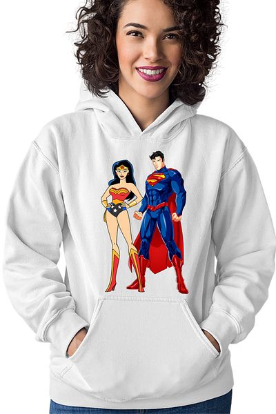 OEM Hanorac dama Superman Wonder Woman Superwoman Girl Power