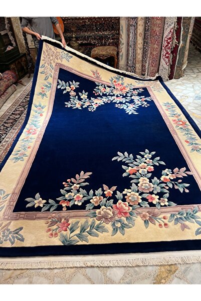 RD RAMAZAN DAĞ EL HALI SANATI El Dokuma Kabartmalı Çin Halısı Birinci Sınıf K...