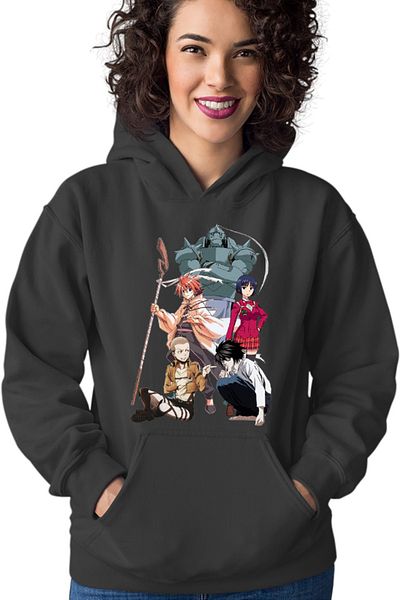 OEM Hanorac dama UQ Holder Negi Orte Connie Attack on Titan Death Note