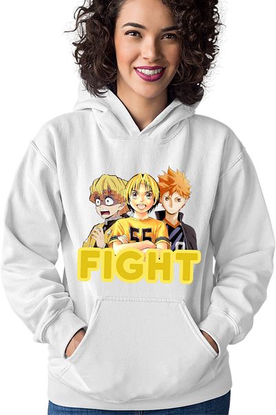 OEM Hanorac dama Hikaru no Go Zenitsu Kimetsu no Yaiba Haikyuu Power Otaku