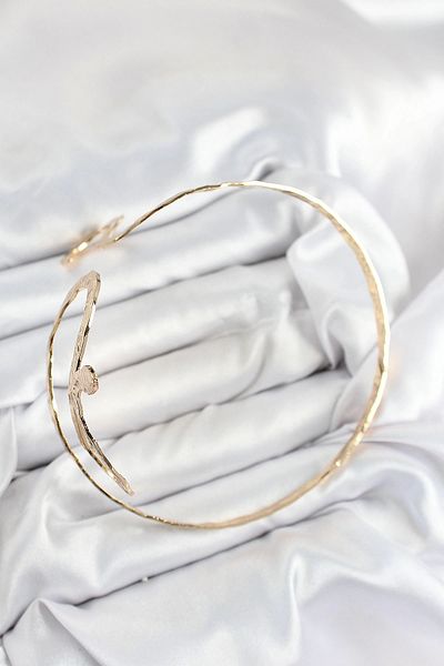 norsary Bfs Brass Snake Model Gold Color Women's Pazu Bracelet