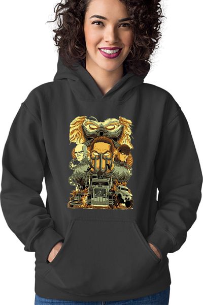 OEM Women's sweatshirt Mad Max Post Apocalyptic Mel Gibson Societal Collapse