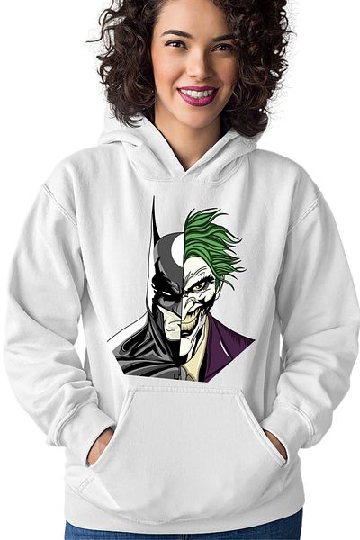 OEM Hanorac dama Batman Joker Face Best Friends Megadeth Legends