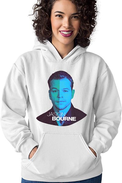 OEM Women's sweatshirt Bourne Portrait Cool Men Detective Police