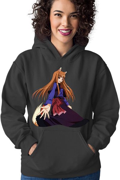 OEM Women's sweatshirt Spice And Wolf Holo Kitsune Dance Romance
