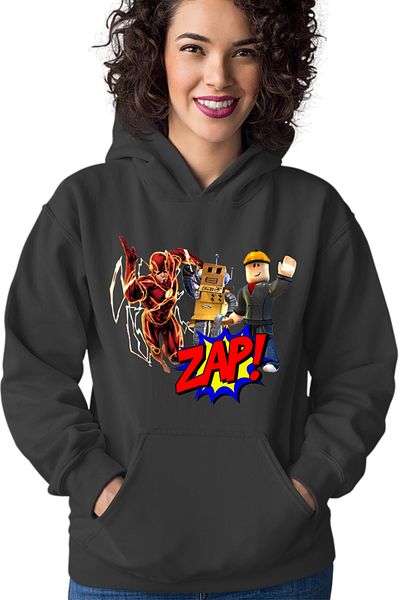 OEM Women's sweatshirt The Flash Roblox Studio Platforms Drawings
