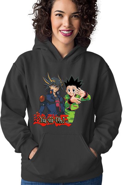 OEM Women's hoodie Yu Gi Oh Yusei Fudo Hunter x Hunter Duel Game