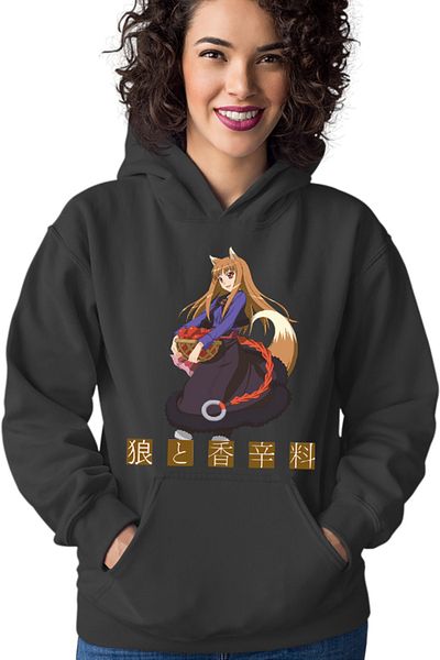 OEM Women's Hoodie Spice And Wolf Holo Apple Fantasy Otaku Cosplay