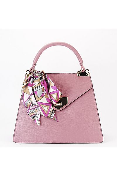 SOFILINE Medium light pink bag made of genuine leather 1014 128