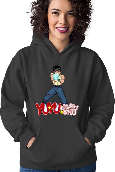 OEM Hanorac dama Yu Yu Hakusho Yusuke Urameshi Super Power Paranormal Anime