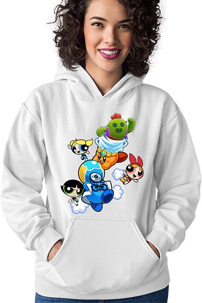 OEM Hanorac dama Brawl Stars Happy Tank Powerpuff Girls Pokemon Weather