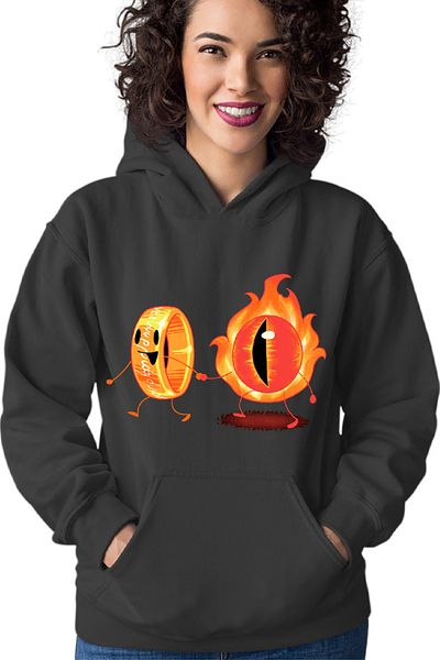 OEM Hanorac dama Lord of the Rings Eye Cute Illustration Friends Drama
