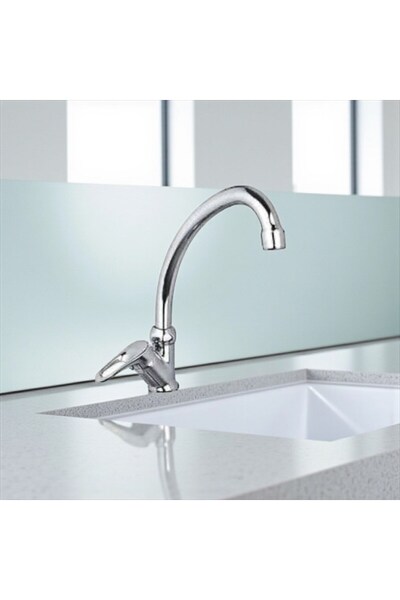 Viosa Aç Kapa Tek Su Girişli Lavabo Mutfak Bataryası Tekli Mix Musluk