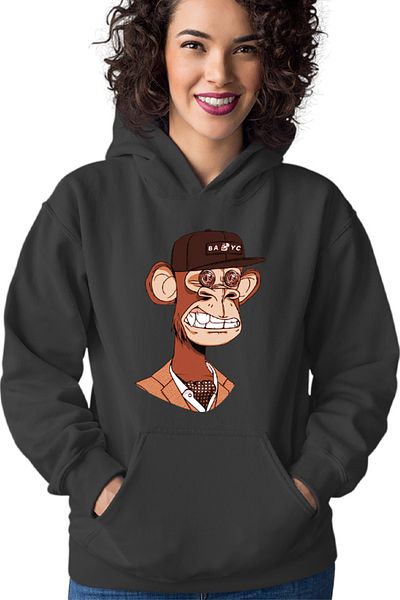 OEM Hanorac dama NFT Monkey Modern Financial Global Economy