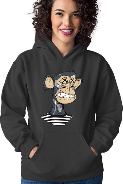 OEM Hanorac dama NFT Monkey Currency Money Trend Animal
