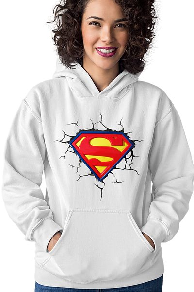 OEM Hanorac dama Superman Logo Emblem Erou Legendar