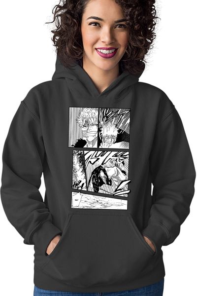 OEM Hanorac dama Bleach Ichigo Manga Katana Atack