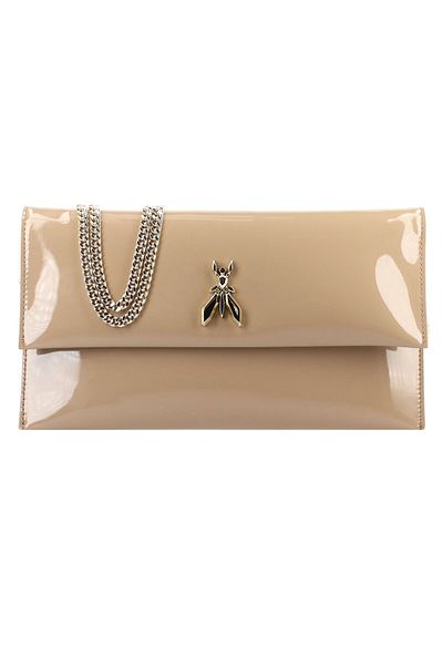 Patrizia Pepe Fly Clutch bag Leather 27 cm