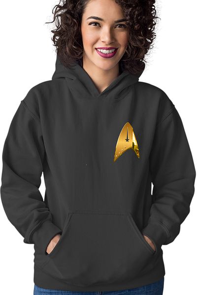 OEM Women's sweatshirt Star Trek Communicator Badge Teleport