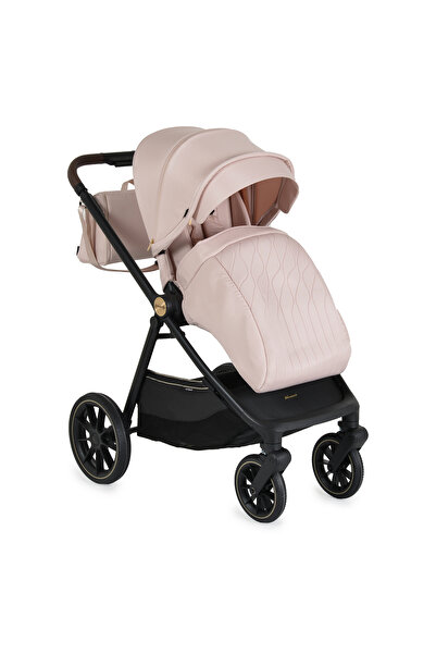 Cangaroo Cărucior 2 în 1 Celebrity Cloud pink – Landou și Scaun Reversibil, P...