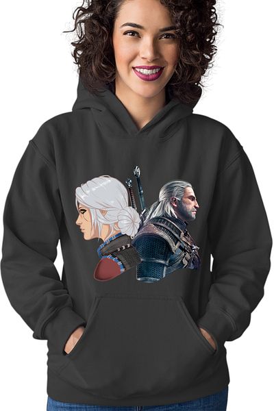 OEM Hanorac dama The Witcher Geralt Ciri Xbox Game Nvidia