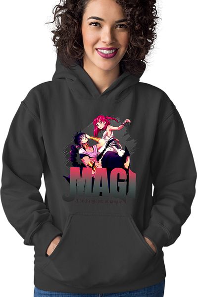 OEM Hanorac dama Magi The Labyrinth of Magic Morgiana Judar Black Cromatics