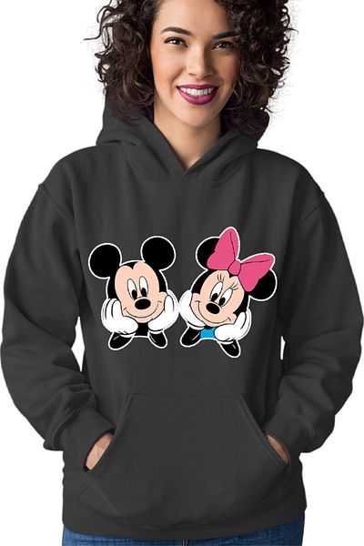 OEM Hanorac dama Mickey Mouse Minnie Couple Love Cute