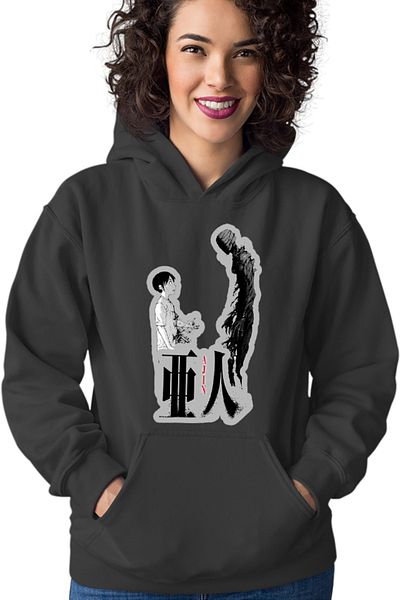 OEM Women's Hoodie Ajin Kei Self Protect Horror Otaku