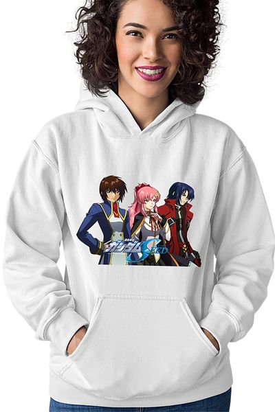 OEM Women's Hoodie Gundam Seed Trio Anime Kage