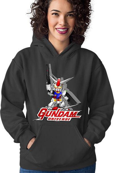 OEM Women's hoodie Gundam Universe Chibi weapon