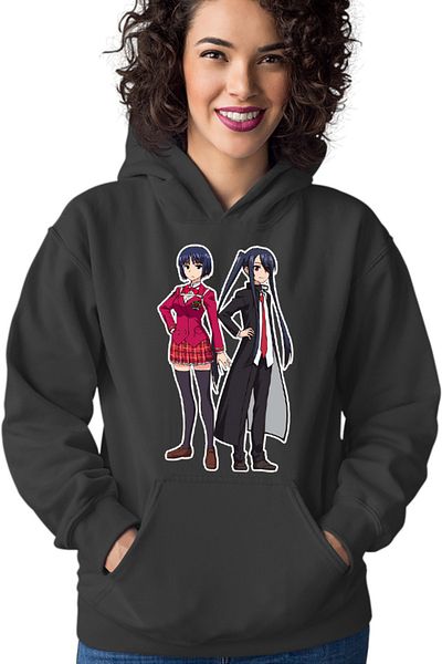 OEM Women's Hoodie UQ Holder Kuroumaru Orte School Uniform Anime Girl