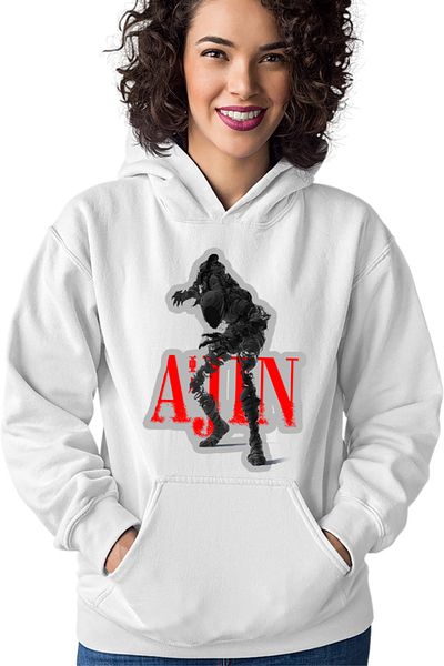 OEM Women's hoodie Ajin Monster Immortal Humans Africa Japan Hunt