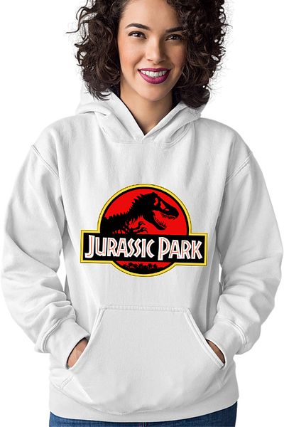 OEM Hanorac dama Jurassic Park Logo Dinossaurs