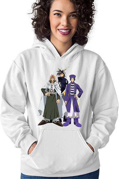 OEM Hanorac dama Hoshin Engi Chuuou Hiko Taikoubou God Manga Ryu Fujisaki Fantasy