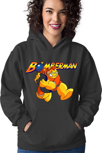 OEM Bomberman Run Bomb Logo Action Women's Hoodie