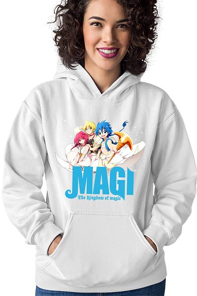 OEM Hanorac dama Magi The Labyrinth of Magic Protagonists Group Flying Carpet