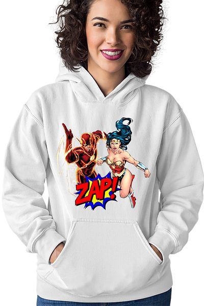 OEM Hanorac dama The Flash Wonder Woman Girl Power