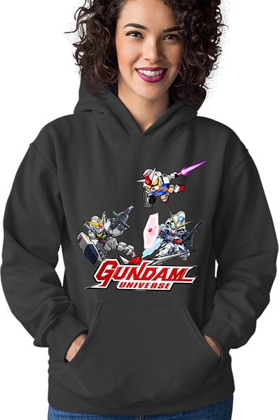 OEM Women's hoodie Gundam Universe Chibi Fight Kingdom