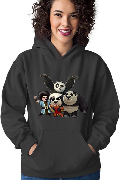 OEM Women's sweatshirt Brawl Stars Panda Arena Kung Fu Clash Royale Supercell