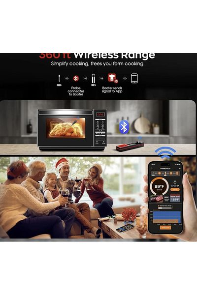 OEM Termometru inteligent pentru gratar cu Bluetooth – Monitorizare fara fir pentru gatit